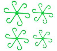 Supporto Per Vegetali - 4 Pezzi Di Clips, Supporto, ALOCASIA Monstera Leaf Supporta Clip Fisse Con Forte Adesione Per Arrampicata E Viti