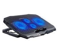 Supporto per ventola per computer portatile USB Staffa di raffreddamento per laptop Staffa di raffreddamento per laptop Staffa per radiatore Laptop con velocità regolabile 4 ventole Notebook Cooler