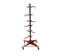 Supporto per vernice ad albero per pannello automatico, regolabile, per carrozzeria, strumento di riparazione multifunzionale assemblato per carrozzeria e pittura