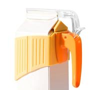 Supporto per versatore per mattoni da latte mago versatore riutilizzabile | Clip Versatore Per Berlingot Succo Per Cucina Sala Da Pranzo Casa Ufficio Hotel Campeggio Picnic