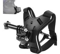 Supporto per videocamera con montaggio anteriore per casco per GoPro Hero 11,10, 9, 8, 7, 6, 5, Session, 3+, 3, 2, 1, Hero (2018), DJI Osmo Action, AKASO, SJCAM, Xiaomi Yi Camera Fotocamera d'azione