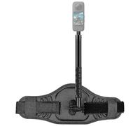 Supporto per videocamera dâazione con bastone per selfie e cintura da vita, compatibile con videocamere sportive e action cam
