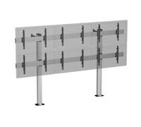 Supporto per videowall Kimex 031-2601K3 6x 45-50″ VESA regolabile 300 kg Grigio/Nero