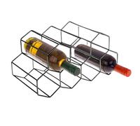 Supporto Per Vino In Metallo - Inserti Per Portabottiglie In Filo, Bancone Da Pavimento Indipendente Per Alcolici, Accessorio Per Bar Domestico Organizzazione Della Cucina, Organizzatore Di Scaffali P