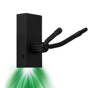 Supporto per violino con luce posteriore, supporto da parete, gancio a LED, supporto per violino, gancio per chitarra accessori per violino (Color : Violin Hanger Green)