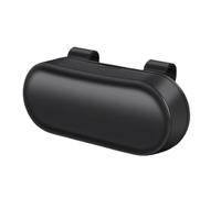 Supporto per visiera auto, clip per occhiali, per occhiali da sole, scatola portaoggetti universale, design non distruttivo, organizer per conducenti che necessitano di un facile accesso