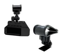 Supporto per visiera parasole compatibile con Uniden Radar R1 R3 R7 R8 DFR | Facile da installare, per modelli DFR2-DFR9, supporto per rilevatore radar, design con clip per visiera