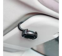 Supporto per visiera parasole per auto per CO-DRIVER NO1, 1 Set, in Nero, compatibile con OOONO CO-DRIVER NO1, in plastica robusta, non stampato in 3D, supporto per rilevatore radar per No1