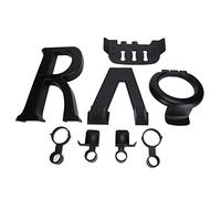Supporto per visore VR, supporto universale per display VR con stazione di montaggio per controller, staffa a forma di V in ABS per 2, Rift S, Vive e Valve (Nera)