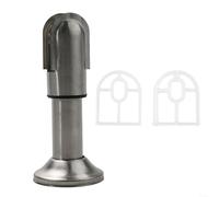 Supporto per WC in acciaio inox per gambe divisorie per servizi igienici, progettata per l'uso a lungo termine in ambienti di bagno ad alto traffico