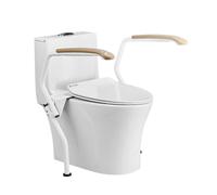 Supporto per WC Regolabile,Braccioli per WC Pieghevole,Maniglione Bagno Disabili,Sostegno per Toilette,Sedili WC per Disabili,Supporto WC per Anziani,Capacità di Carico Fino a 150 kg
