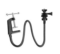 Supporto per webcam con morsetto da scrivania rinforzato e braccio flessibile a collo d'oca, compatibile con le webcam Logitech C925e, C922x, C922,
