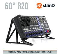 SUPPORTO per ZOOM LiveTrak L6Max - 60° - rialzato (di 20 mm)