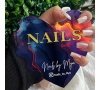 Supporto Personalizzato Per Unghie, Regalo Per Tecnici Delle Unghie, Disco Personalizzato Per Nailfie, Insegna In Acrilico Per Nailfie Da Utilizzare Come Supporto Per Foto Sui Social Media(Color 3)