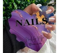Supporto Personalizzato Per Unghie, Regalo Per Tecnici Delle Unghie, Disco Personalizzato Per Nailfie, Insegna In Acrilico Per Nailfie Da Utilizzare Come Supporto Per Foto Sui Social Media(Color 6)