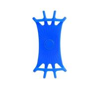 Supporto pertelefono moto antiurto estabile Supporto Per Telefono Cellulare Con Clip Girevole A 360 Gradi, Supporto Per Manubrio Per Moto, Doppio Antiurto, Regolabile, Antifurto(Sky Blue)