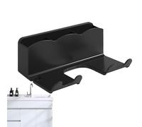 Supporto Phon da Parete - Porta Phone Bagno da Muro,Porta Phon da Muro, Asciugacapelli - Porta Asciugatrice A Parete, Gancio Adesivo per Asciugacapelli, Organizer per Strumenti per Capel