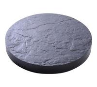 Supporto Piante con Ruote EDA Ø30 cm Grigio Ardesia Polipropilene 5 Ruote 150 kg