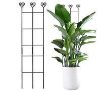 Supporto Piante Monstera | Metallico Regolabile | 82.8 cm Supporti per Pianta Monstera - Adatto A Pothos Viti Filodendro Fiori Clematide Feste Matrimoni Giardino Balcone Esterno