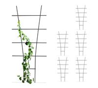 Supporto Piante Rampicanti 79x35 cm Set Tralicci Piantine Vaso Sostegni Pomodori