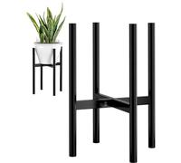 Supporto piante regolabile, Portavaso in metallo per interni ed esterni | Adatto a vasi di diverse dimensioni. Ideale per casa, balcone e giardino con struttura resistente e stabile.