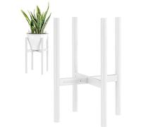 Supporto piante regolabile, Portavaso in metallo per interni ed esterni | Adatto a vasi di diverse dimensioni. Ideale per casa, balcone e giardino con struttura resistente e stabile.