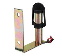 SUPPORTO PIANTONE A "U" PIATTO PER LAMPEGGIANTE GIROFARO CON CAPPUCCIO