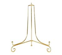 Supporto piatto colore oro per quadri e piatti decorativi robusto ed elegante