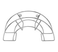 Supporto piccolo per tubo acciaio inossidabile, 36,5x13,5x19,5 cm