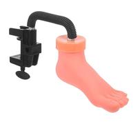 Supporto Piede per Pratica Nail Art, Supporto Tavolo, 1 Pezzo | Silicone e Pvc, Elastico e Realistico al Tatto, per Scuole e Formazione senza Persona Reale