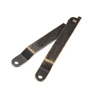 Supporto piegatura mobili cerniera Confezione decorativa coperchio 97x11mm 15pz