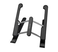 Supporto Pieghevole da Tavolo per Notebook PC e Tablet Regolabile e Stabile Nero