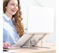 SUPPORTO PIEGHEVOLE E REGOLABILE PER PC PORTATILE ERGONOMICO E PRATICO