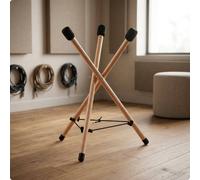 Supporto Pieghevole in Legno Stabile Facile da Montare per Casa, Studio