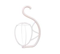 Supporto pieghevole in plastica per parrucche, Supporto for testa for parrucca multicolore da 3 pezzi for realizzare parrucche e asciugare i cappelli(WHITE)