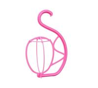 Supporto pieghevole in plastica per parrucche, Supporto for testa for parrucca multicolore da 3 pezzi for realizzare parrucche e asciugare i cappelli(Pink)