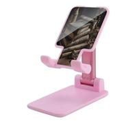 Supporto pieghevole per cellulare, per scrivania, impilabile di vecchi libri, in plastica, portatile, ad angolo regolabile, con tutti i telefoni da 4 a 13 pollici/tablet
