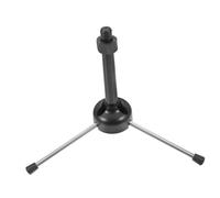 Supporto Pieghevole per Clarinetto Base Tripode e Appoggio | ABS Nero, Installazione Rapida, per Campana dello Strumento, Uso in Palco e Viaggi