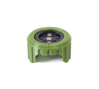 Supporto pieghevole per computer da bicicletta, 5,1 x 2,6 cm, staffa in plastica, supporto per faro, fissaggio a vite sicuro, design leggero per ciclismo (verde)