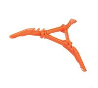 Supporto pieghevole per fornello da campeggio per taniche di cartucce da esterno, supporto treppiede con struttura in nylon leggero e facile installazione (arancione)