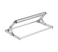 Supporto pieghevole per, portatile, altezza regolabile, in acciaio, supporto resistente | Attacco compatto da tavolo a coda lunga per seghe da tavolo, macchine da taglio, uso officina