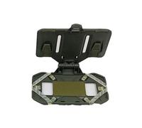 Supporto pieghevole per telefono portatile, supporto per telefono cellulare, supporto per targa da esterno, verde