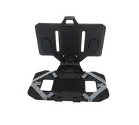Supporto pieghevole per telefono portatile, supporto per telefono cellulare, supporto per targa da esterno, nero