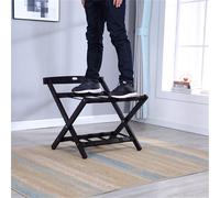 Supporto pieghevole per valigie, portavaligie portatile per hotel, lavanderia,