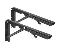 Maclean MC-876 Supporto Staffe per Mensola x 2 Pieghevole