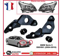 Partsline Kit Fissaggio Faro Anteriore Sinistro + Destro BMW Serie 5 E60 E61