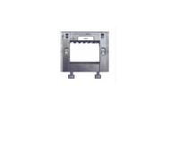 Supporto placca Ave touch a scivolo 3 posti moduli Alluminio viti 44ATC03ALS