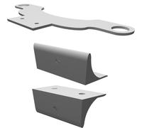 Supporto Poggiatesta per Volvo V40 2012+ Adattatore Tablet iPad Brodit