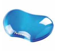 Supporto Polso Fellowes 91177-72 Gel Blu Ergonomico e Flessibile
