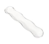 Supporto Polso Tastiera Crystal Keyboard Hand Support,male And Female Wrist Pads,Waterproof,dirt-resistant, Anti-slip Protection Mouse(WHITE)